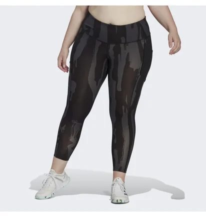 Легінси жіночі Adidas X Thebe Magugu Tennis New York 7/8 Tights (Plus Size) Black Ht4240