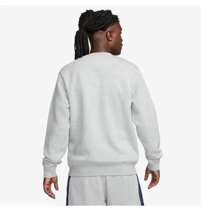 Світшот чоловічий Nike Nsw Sp Flc Crew Bb Grey FN0245-064