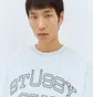 Свитшот унисекс Stussy Gear Grey 1915035-0062