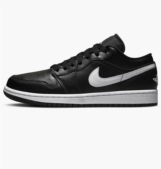 Кроссовки женские Air Jordan 1 Low Black Dv0990-001