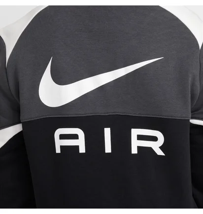 Свитшот детский Nike Air Crew Black/Grey FZ4956-010