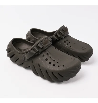 Тапочки чоловічі CROCS Echo Clog Olive 207937-3J5