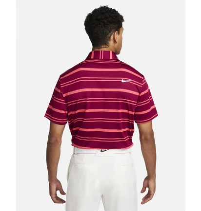 Поло мужское Nike Dri-Fit Tour Striped Golf Polo Violet DR5300-620