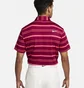 Поло мужское Nike Dri-Fit Tour Striped Golf Polo Violet DR5300-620