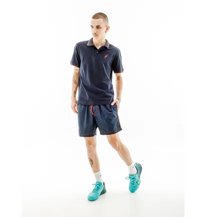 Поло мужское AUSTRALIAN 2-Stripe Pique Polo - R-Fit Blue LSUPO0005-200C