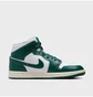 Кросівки жіночі Air Jordan 1 Mid White/Green BQ6472-133
