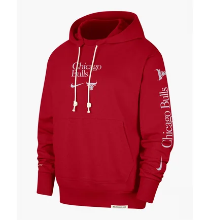Худі чоловіче Nike Dri-Fit Chicago Bulls Standard Issue Ccourtside Red FD8589-657