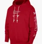 Худі чоловіче Nike Dri-Fit Chicago Bulls Standard Issue Ccourtside Red FD8589-657