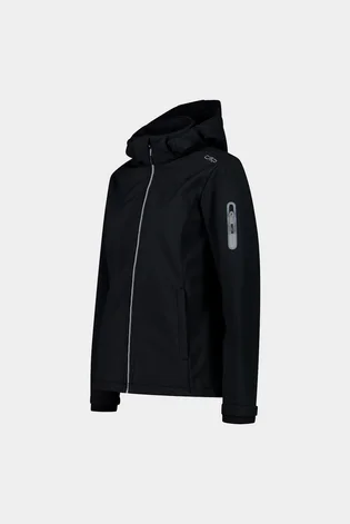 Куртка женская CMP Jacket Zip Hood Black 39A5006-U901