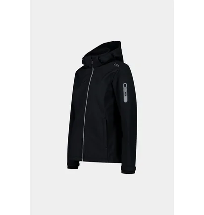 Куртка жіноча CMP Jacket Zip Hood Black 39A5006-U901