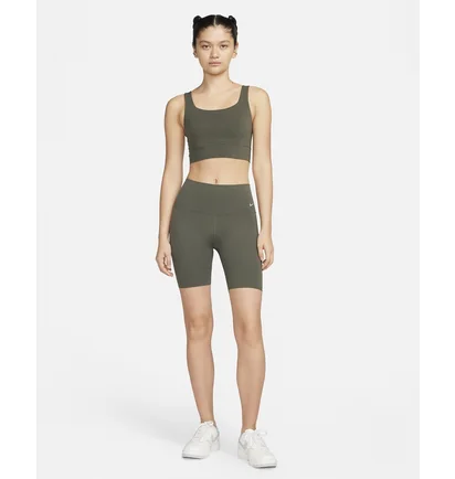 Топ женский Nike Alate Ellipse Green DO6619-325