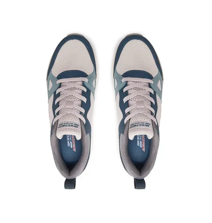 Кроссовки женские Skechers Bobs Sparrow 2.0 - Retro Clean Blue/White 117268-BLMT