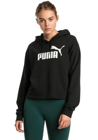 Худі жіноче Puma Essentials Logo Black 586869-01