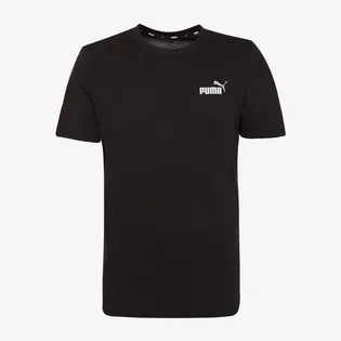 Худи мужское Puma T-Shirt Ess+ 2 Col Small Logo Black 67447061