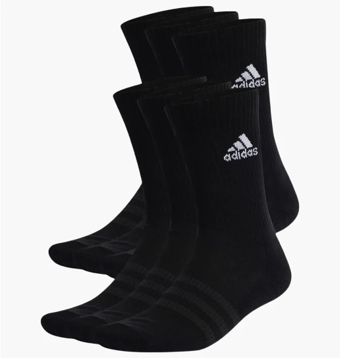 Шкарпетки Adidas (6 пар) Black IC1316