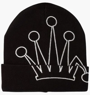 Шапка унісекс Stussy Cuff Beanie Crown Black 1321212-0001