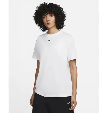 Футболка женская Nike T-Shirt W Nsw Essntl Tee Bf Lbr White DN5697-100