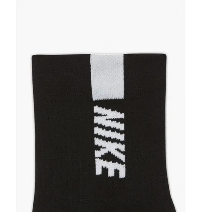 Шкарпетки унісекс Nike U Nk Mltplier Ankle (2 пари) Black SX7556-010
