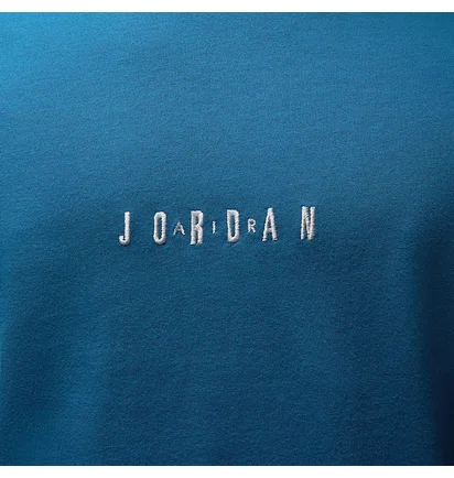 Футболка мужская Air Jordan Embroidered Crew Light Blue DM3182-457