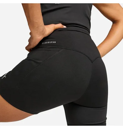 Шорты женские Puma Cloudspun High-Waist 5 Tight Shorts Black 525837-99