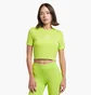 Футболка женская Nike Nsw Air Slim Tee Cropped Green Dn5852-321