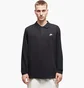 Кофта мужская Nike Polo M Nk Club Knit Ls Polo Black FQ3417-010