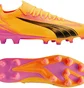 Бутсы унисекс Puma Ultra Match Fg/Ag Yellow/Pink 107754-03