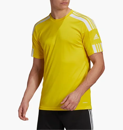 Футболка чоловіча Adidas Jersey Squad 21 Jsy Ss Yellow GN5728