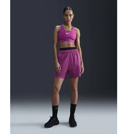 Топ женский Nike Swoosh High Support Pink DX6815-518