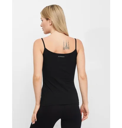 Майка женская Kappa Canotta Spalla Stretta Black K2301-NERO