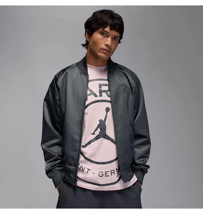 Бомбер мужской Nike Psg Anthem Black HV3455-060