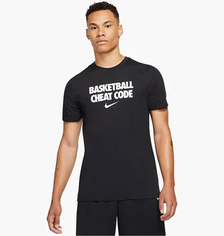 Футболка чоловіча Nike Dri-Fit Verb Cheat Code Black DJ1558-010