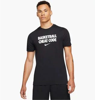 Футболка чоловіча Nike Dri-Fit Verb Cheat Code Black DJ1558-010