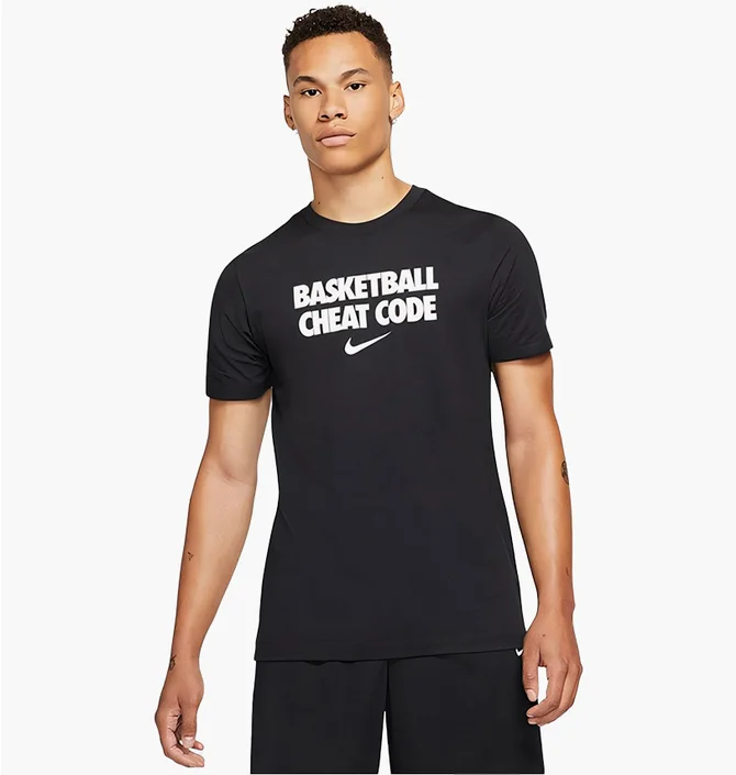 Футболка чоловіча Nike Dri-Fit Verb Cheat Code Black DJ1558-010