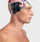Шапочка для плавания унисекс Arena Hd Cap Puppy White/Multi 005572-210
