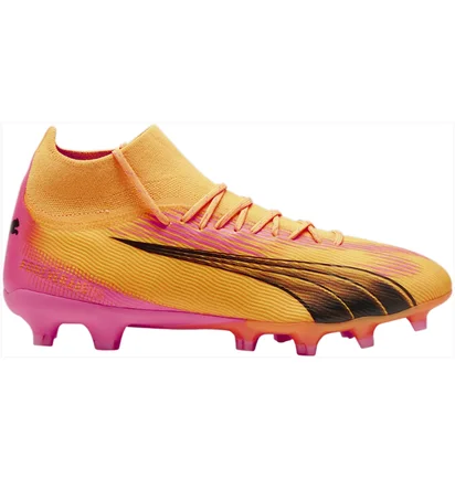 Бутсы мужские Puma Ultra Pro Fg/Ag Yellow/Pink 107750-03