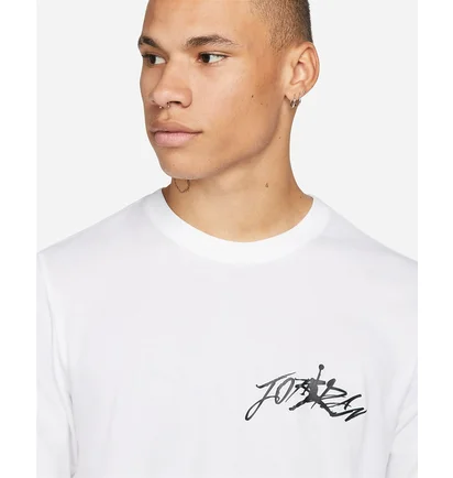 Лонгслив мужской Air Jordan Mens Long-Sleeve T-Shirt White DJ1740-100