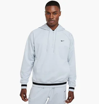 Худи мужское Nike Dna MenS Therma-Fit 1/4-Zip Basketball Hoodie Grey FZ0664-043