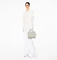 Сумка женская Marc Jacobs The Outline Monogram Small Tote Bag White 2S3HTT011H04-EGGSHELL-OPTIC-WHITE-64272