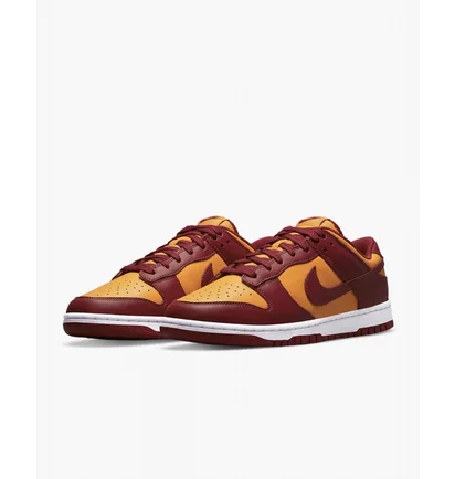 Кроссовки мужские Nike Dunk Low Retro Bordo/Orange Dd1391-701