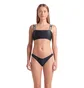 Купальник женский Arena Elastic Solid Bikini Bandeau Black 007086-500