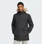 Парка мужская Adidas Paveric Fur Parka Black IX8888