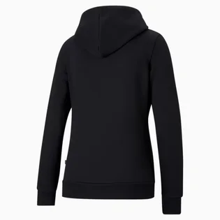 Толстовка жіноча Puma Essentials Logo Full-Zip Hoodie Black 586806-01