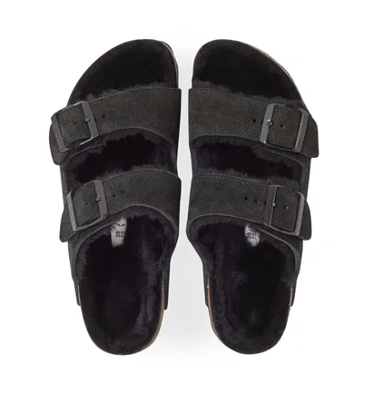 Сандали женские BIRKENSTOCK Arizona Shearling Black 752663