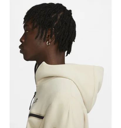 Толстовка чоловіча Nike Sportswear Tech Fleece Beige Cu4489-206