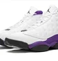 Кроссовки мужские Air Jordan 13 White/Violet 414571-105
