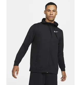 Толстовка мужская Nike Dry Men's Dri-FIT Hooded Fitness Full-Zip Black CZ6376-010