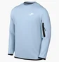 Свитшот мужской Nike Sportwear Tech Fleece Crew Light Blue CU4505-441