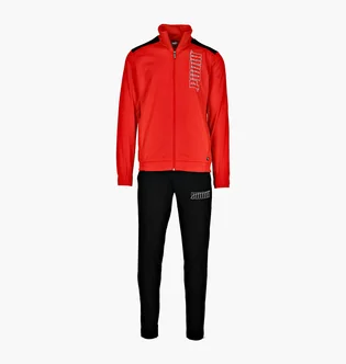 Спортивный костюм мужской Puma Graphic Tracksuit Black/Red 583601-11
