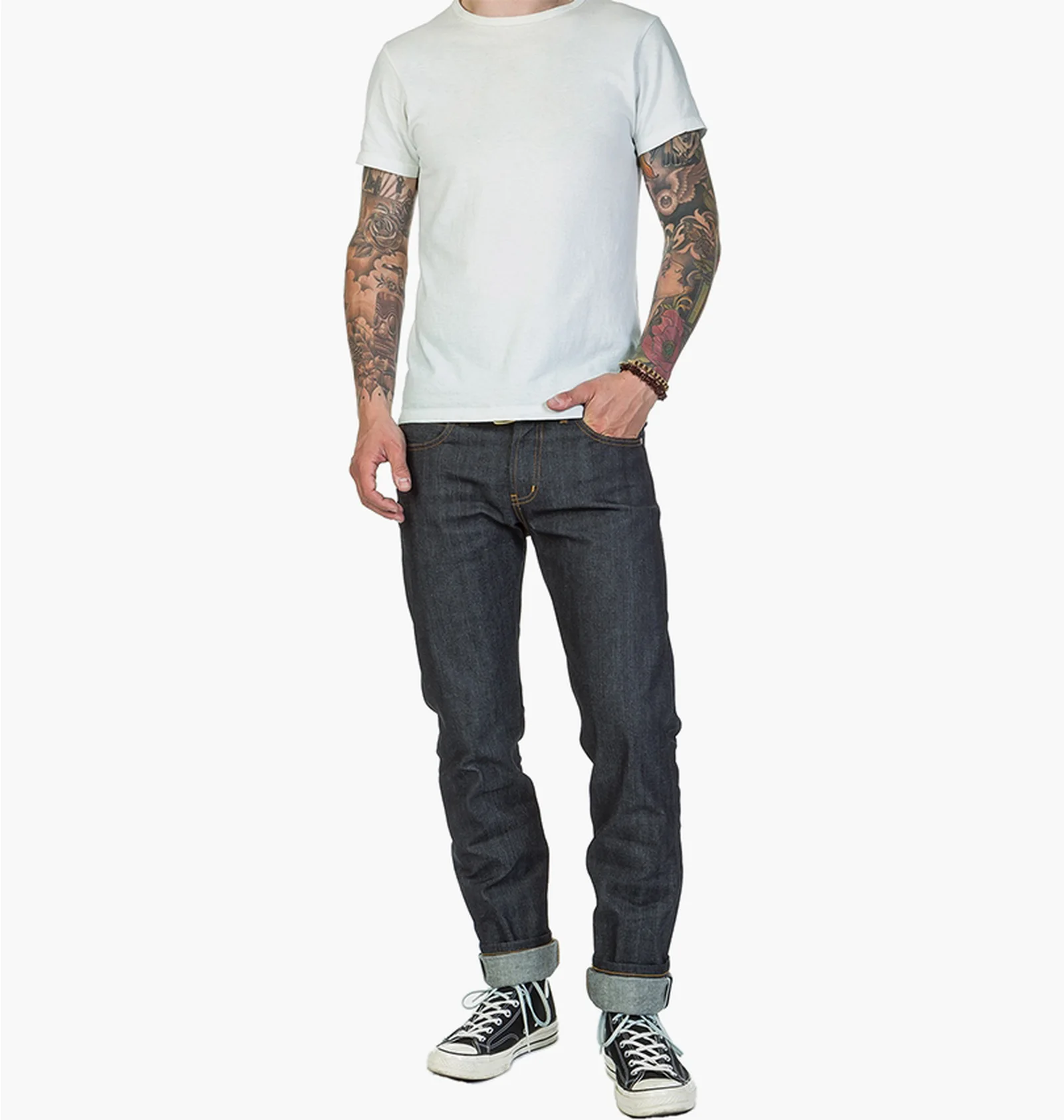 ᐉ Джинсы мужские Naked & Famous Denim Super Guy Left Hand Twill